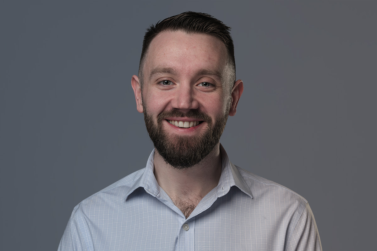 Studio headshot example