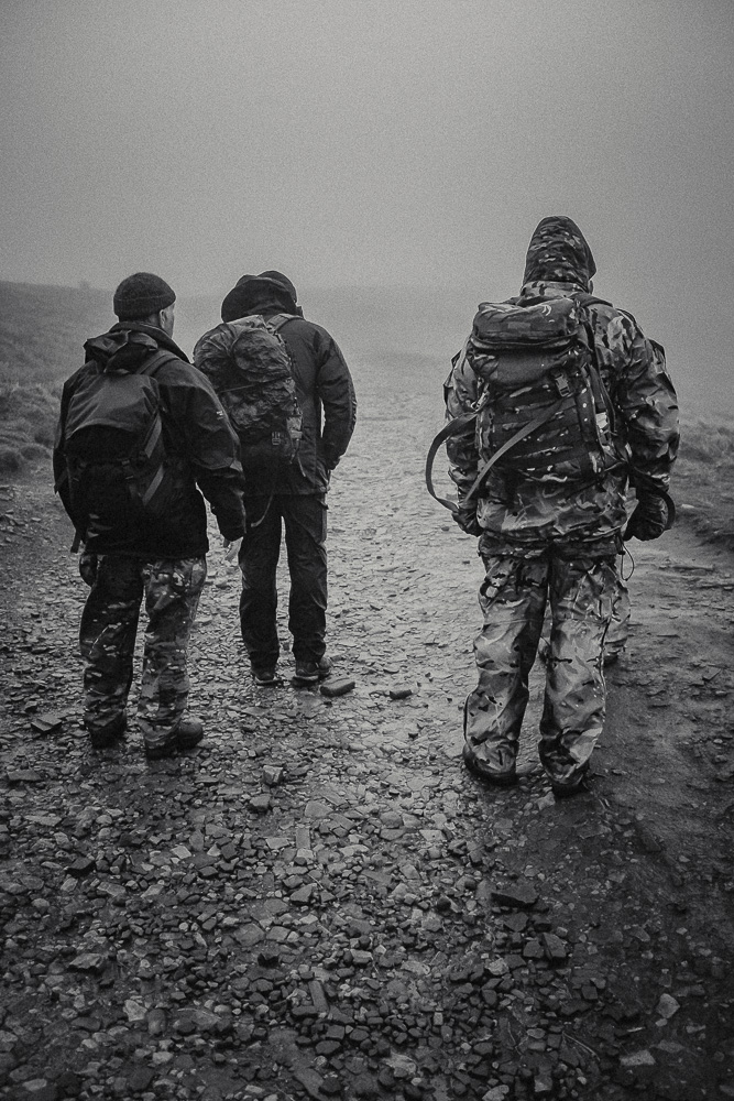 Descending Pen-y-Fan